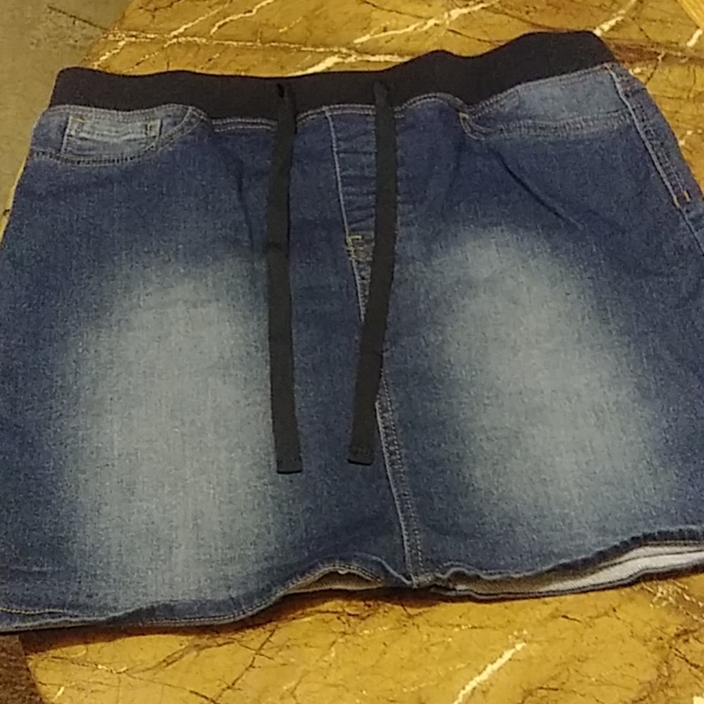 Blue jean skirt